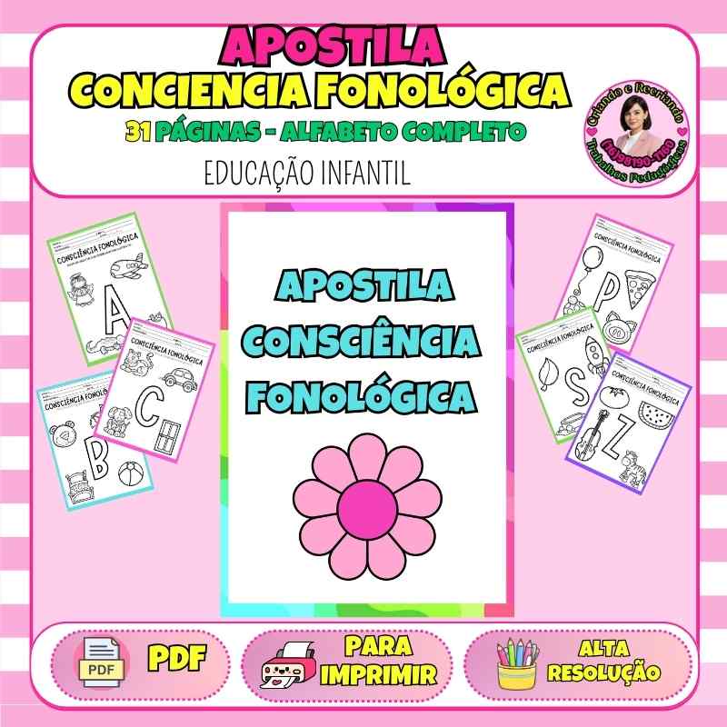 Apostila Consciência Fonológica