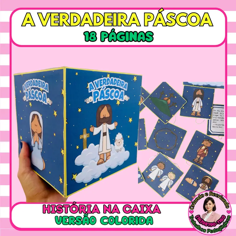 Caixa História Verdadeira Páscoa