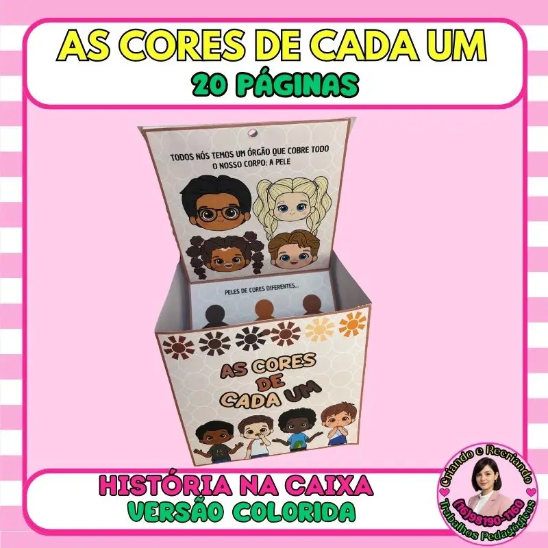 Caixa História As Cores de Cada Um