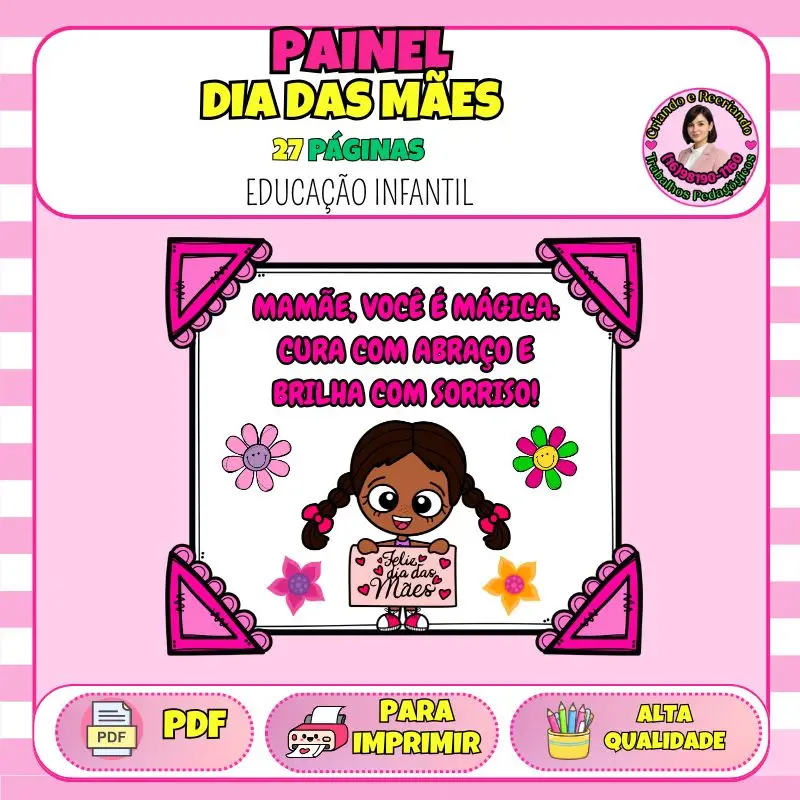 Painel Dia das Mães – Educação Infantil