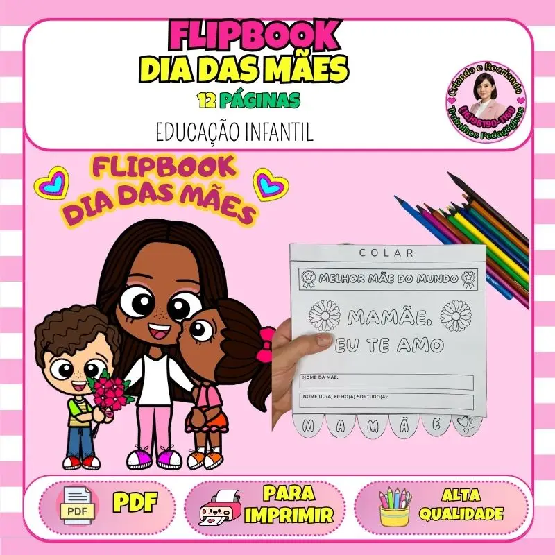 Flipbook Dia das Mães – Educação Infantil