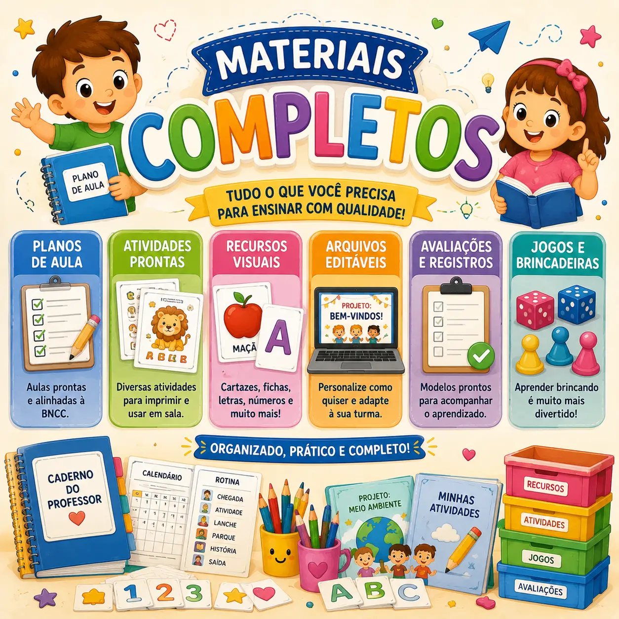 materiais pedagógicos para imprimir