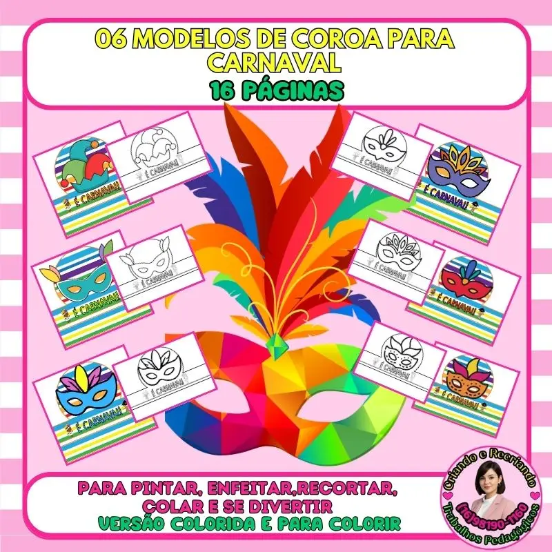 06 Modelos de Coroas de Carnaval