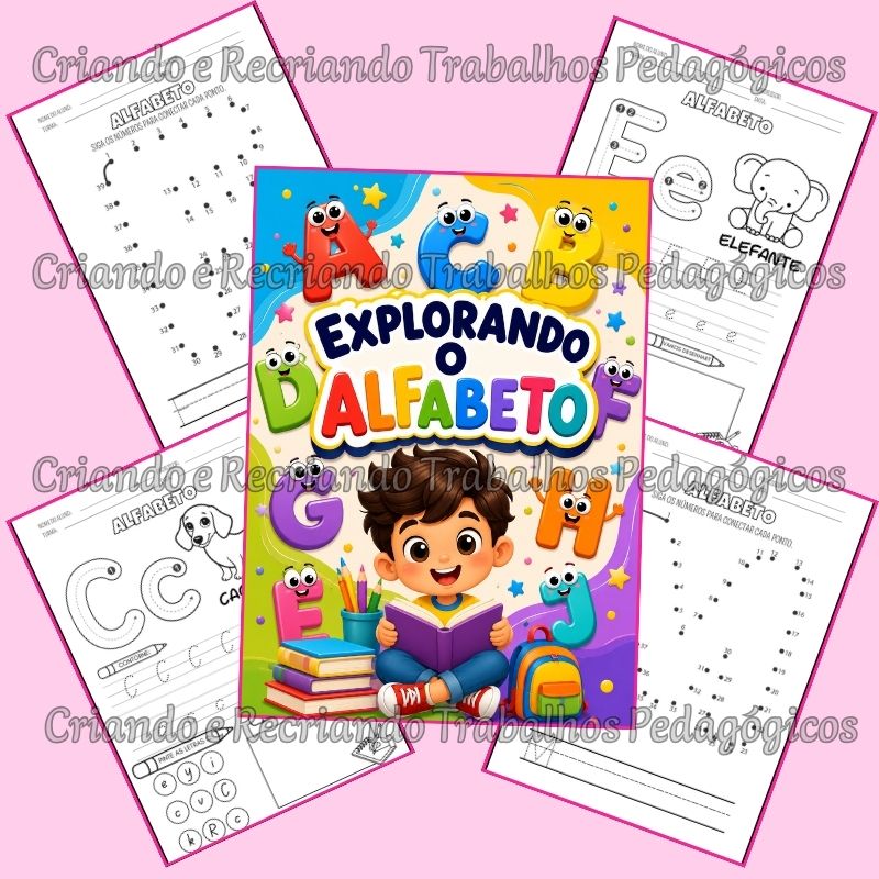Apostila Explorando o Alfabeto Apostila Explorando o Alfabeto - Imagem 2