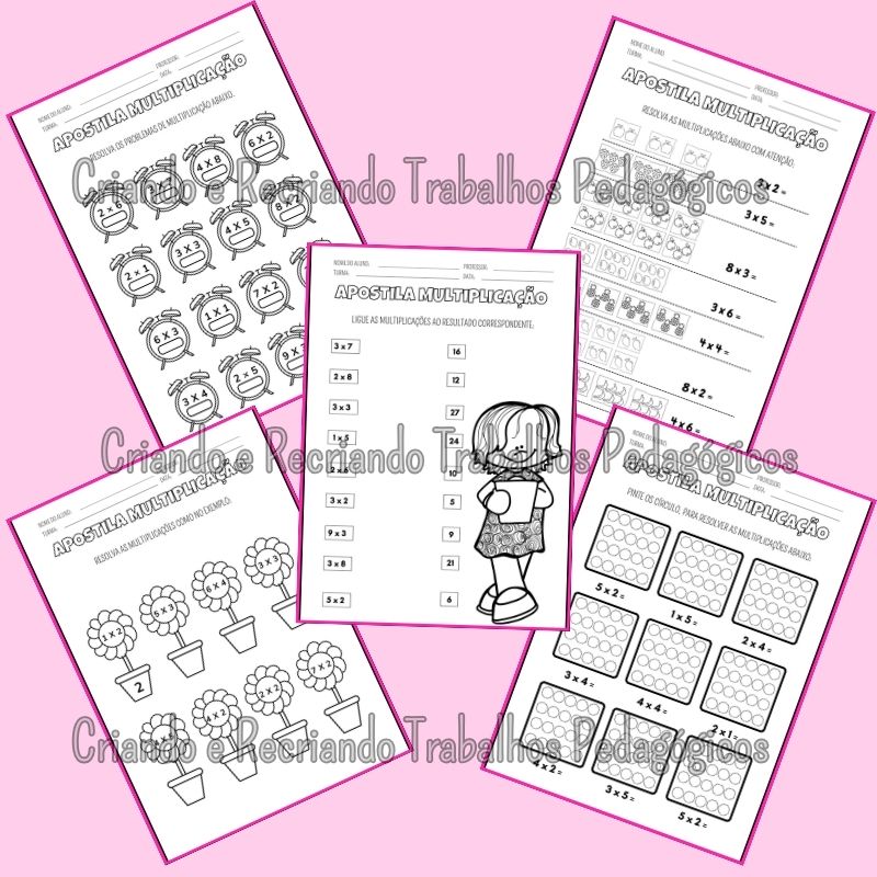 Operações Matemáticas – Apostila Brincando com os Sinais Operações Matemáticas – Apostila Brincando com os Sinais - Imagem 5
