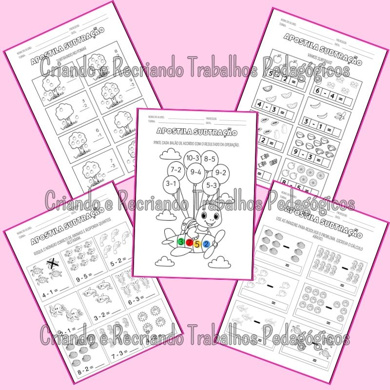 Operações Matemáticas – Apostila Brincando com os Sinais Operações Matemáticas – Apostila Brincando com os Sinais - Imagem 3