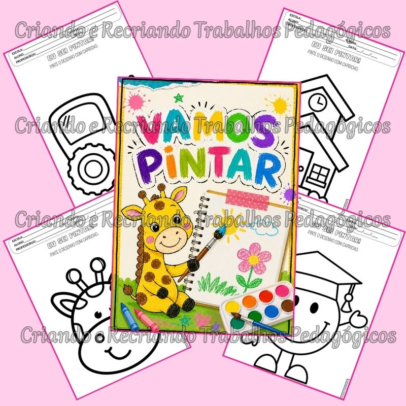 Apostila Vamos Pintar Apostila Vamos Pintar - Imagem 2