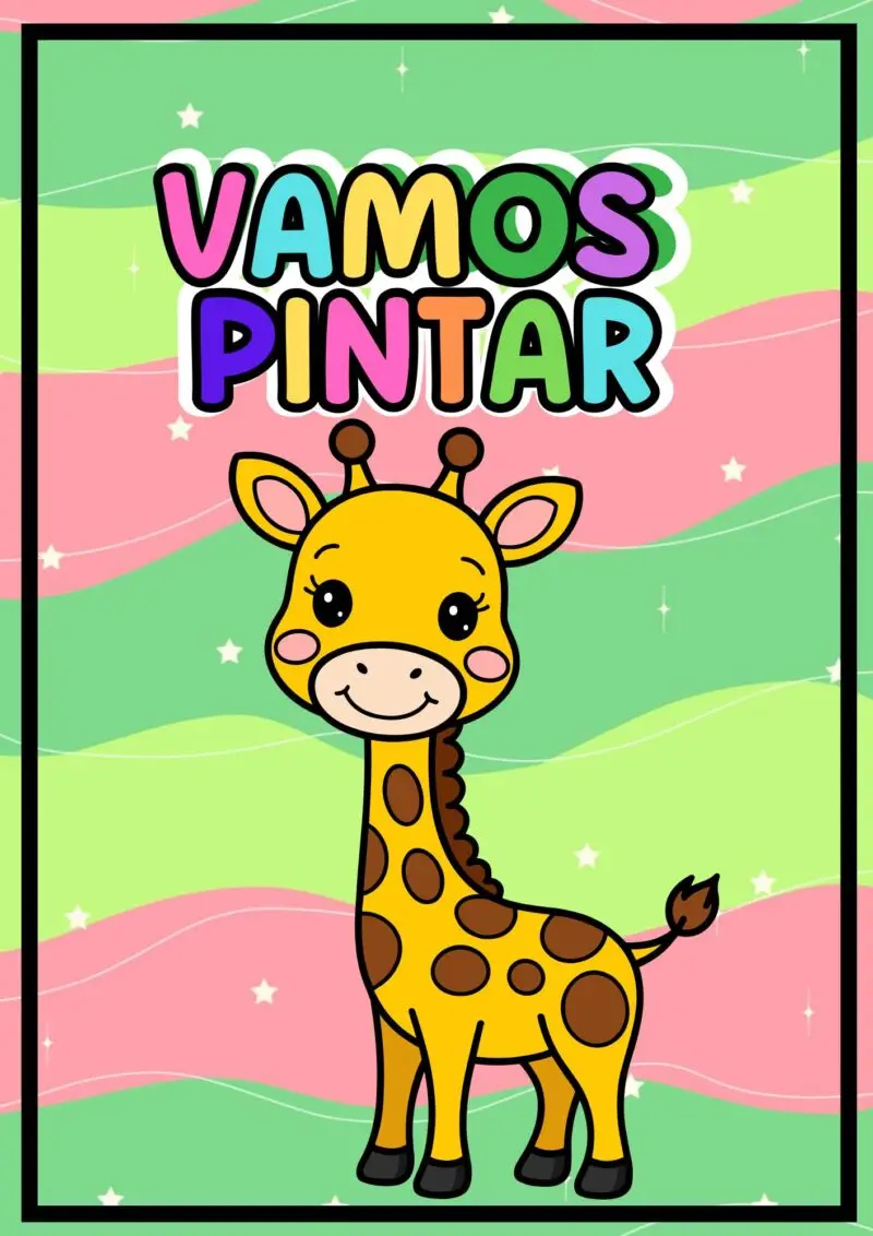 Apostila Vamos Pintar – Atividades para Colorir (90 desenhos)