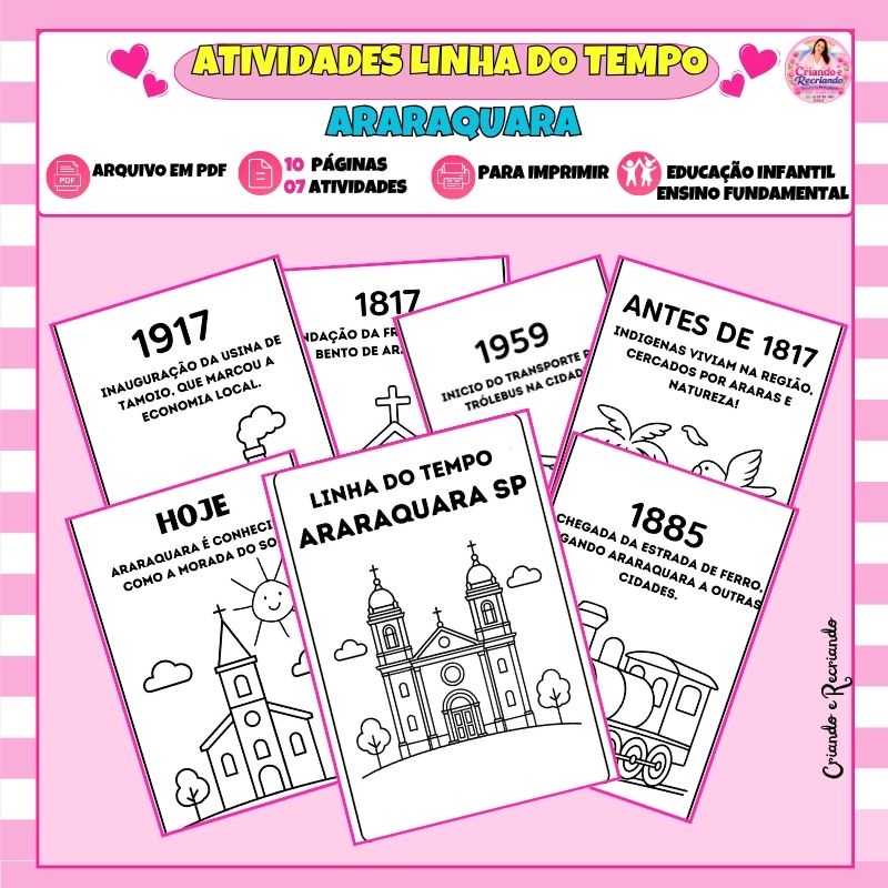 Atividades Linha do Tempo Araraquara
