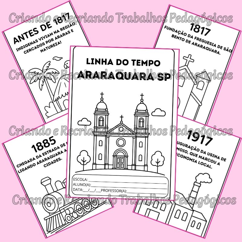Atividades Linha do Tempo Araraquara Atividades Linha do Tempo Araraquara - Imagem 2