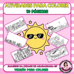 Atividades para Colorir - Araraquara - SP