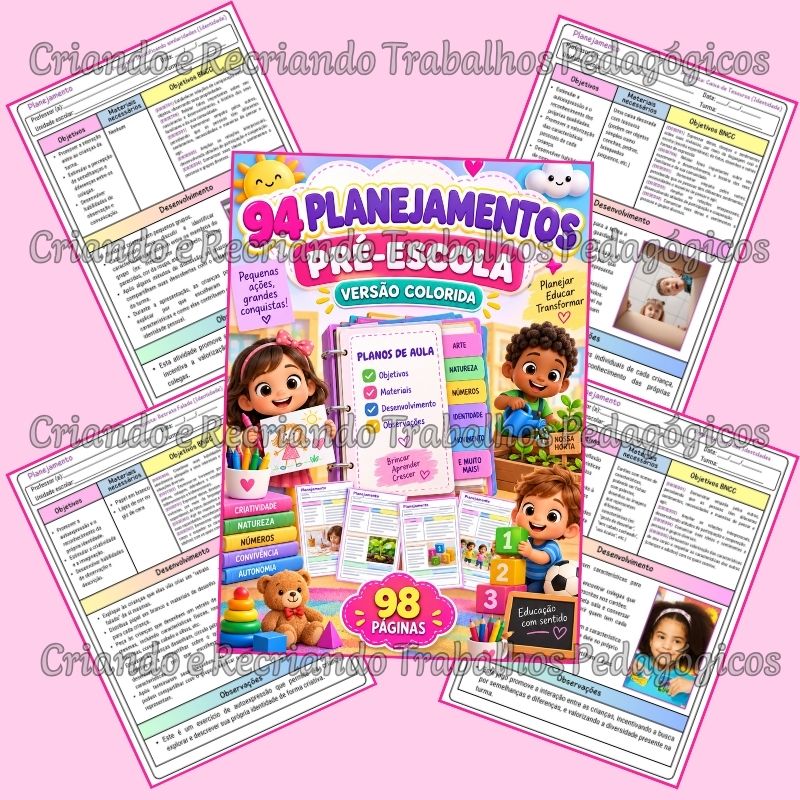 94 Planejamentos Pré-Escola 94 Planejamentos Pré-Escola - Imagem 3