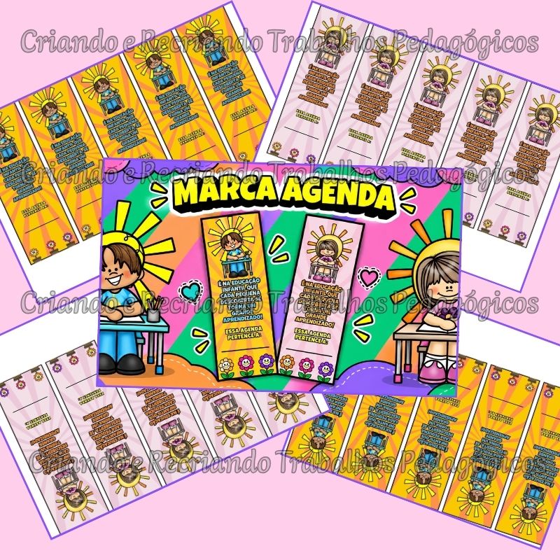 Marca Páginas para Agendas