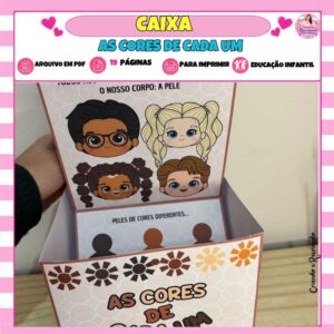 CAIXA AS CORES DE CADA UM