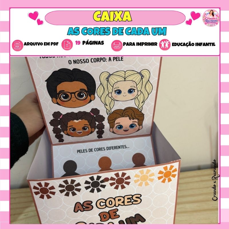 Home CAIXA AS CORES DE CADA UM