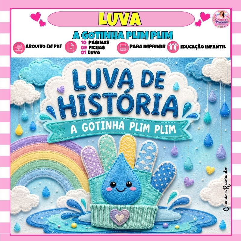 Luva de História – A Gotinha Plim Plim