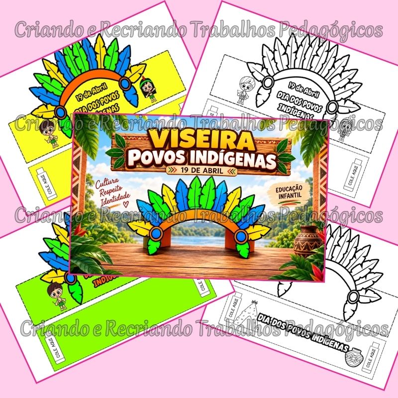 Viseira Povos Indígenas Viseira Povos Indígenas - Imagem 3
