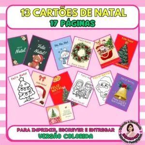 Cartões de Natal–13 Modelos