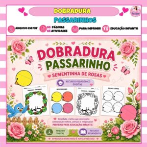 Dobradura Passarinho