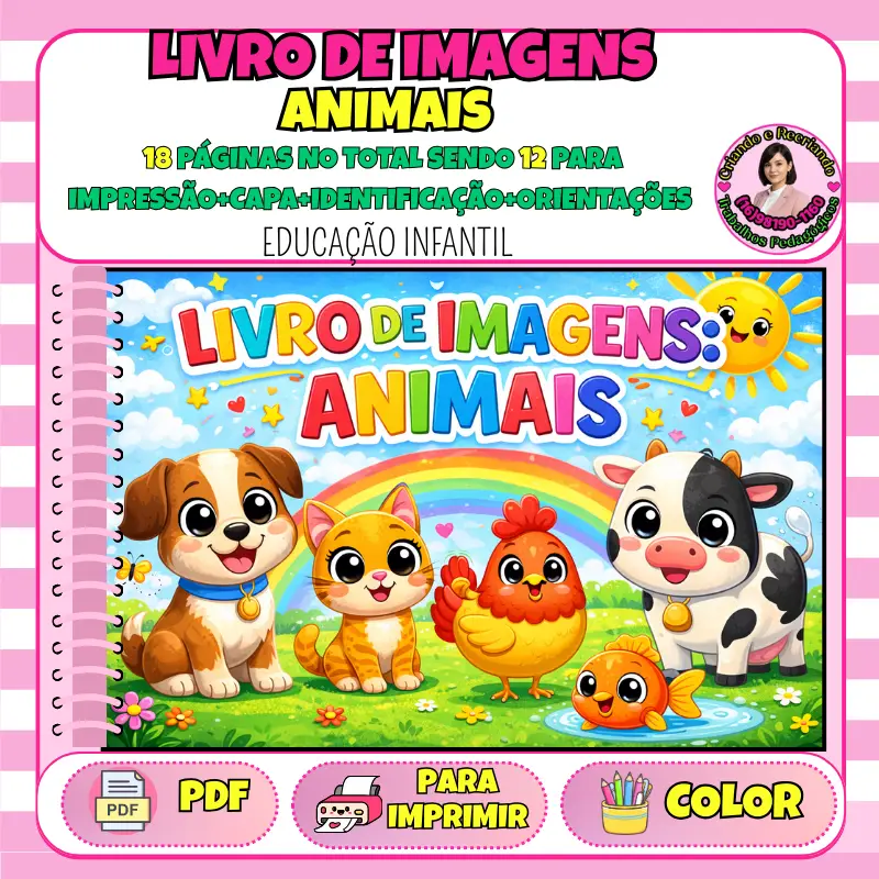 Livro de Imagens Animais
