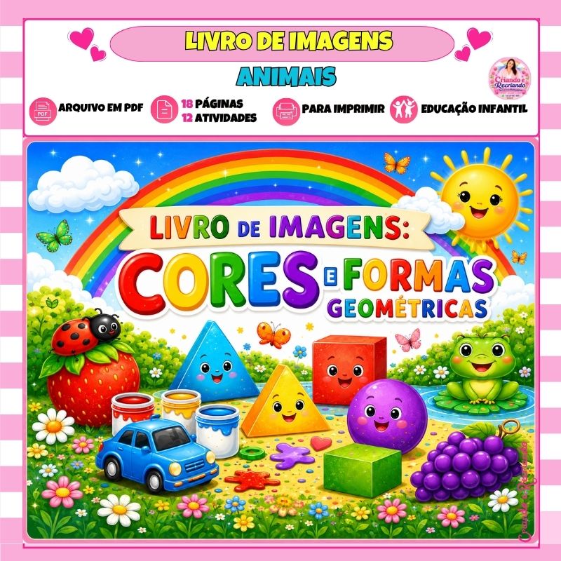 Livro de Imagens – Cores e Formas Geométricas
