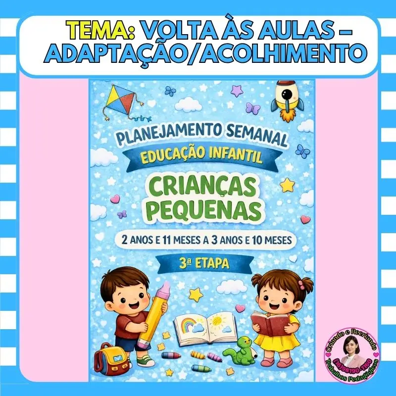Planejamento 3ª Etapa Adaptação e Acolhimento