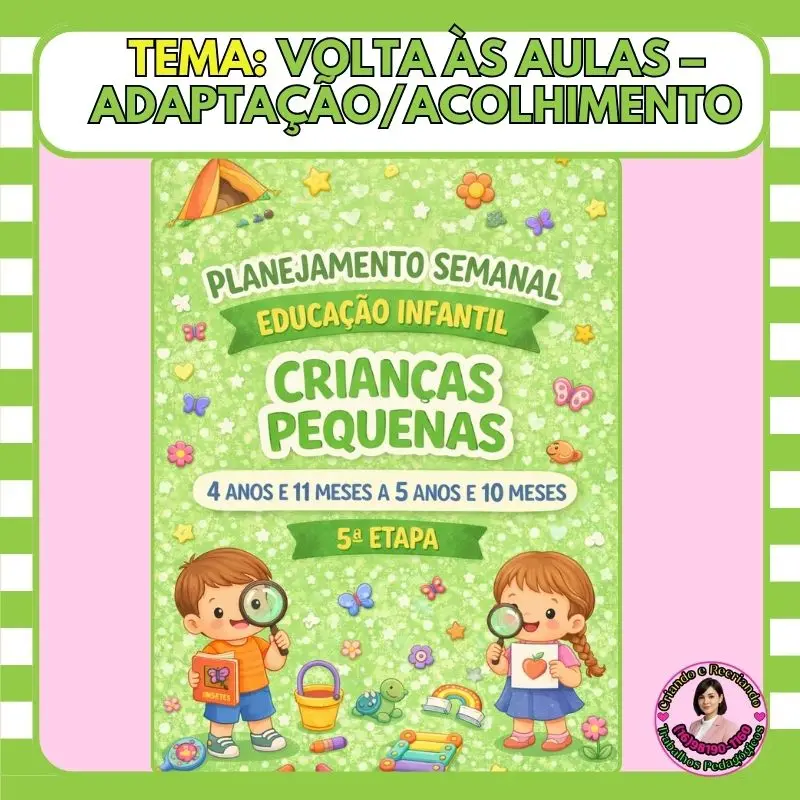 Planejamento 5ª Etapa Volta às Aulas