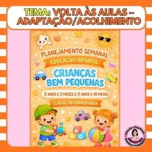 Planejamento CI – Adaptação e Acolhimento | Educação Infantil BNCC