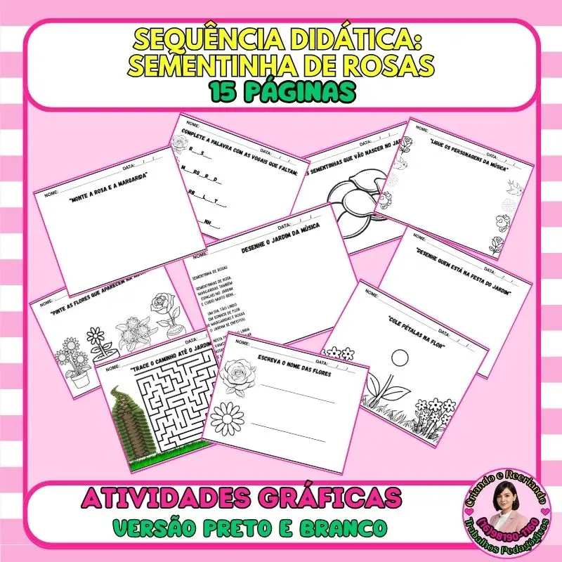 Sequência Didática Sementinha de Rosas