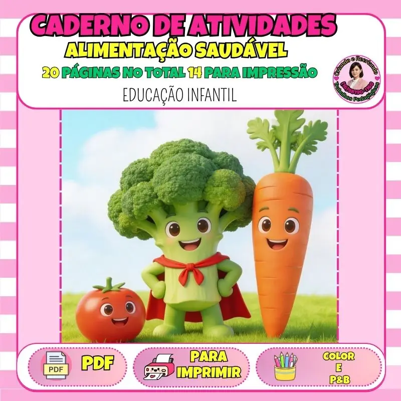 Caderno de Atividades – Alimentação Saudável