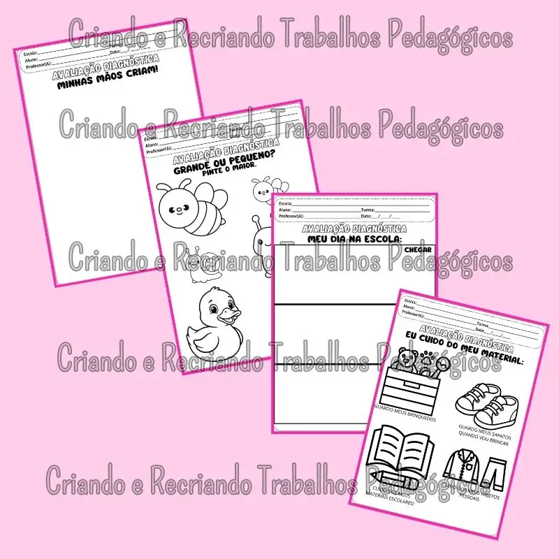 Caderno Avaliação Diagnóstica – Educação Infantil Caderno Avaliação Diagnóstica – Educação Infantil - Imagem 3