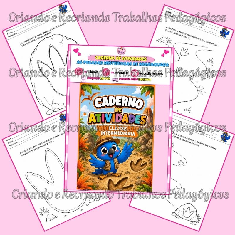 Caderno de Atividades - As pegadas Misteriosas de Araraquara - Classe intermediária Caderno de Atividades - As pegadas Misteriosas de Araraquara - Classe intermediária - Imagem 2