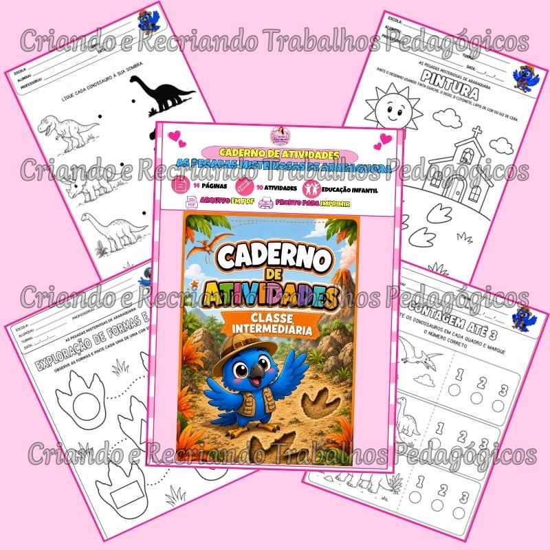 Caderno de Atividades - As pegadas Misteriosas de Araraquara - Classe intermediária Caderno de Atividades - As pegadas Misteriosas de Araraquara - Classe intermediária - Imagem 4