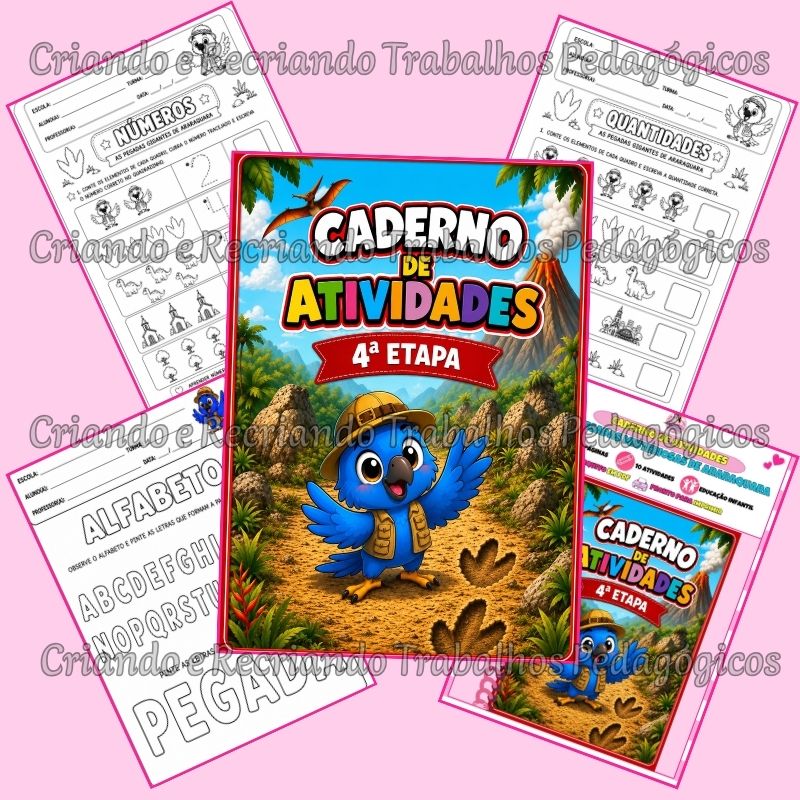 Caderno de Atividades – As Pegadas Misteriosas de Araraquara – 4ª Etapa Caderno de Atividades – As Pegadas Misteriosas de Araraquara – 4ª Etapa - Imagem 2