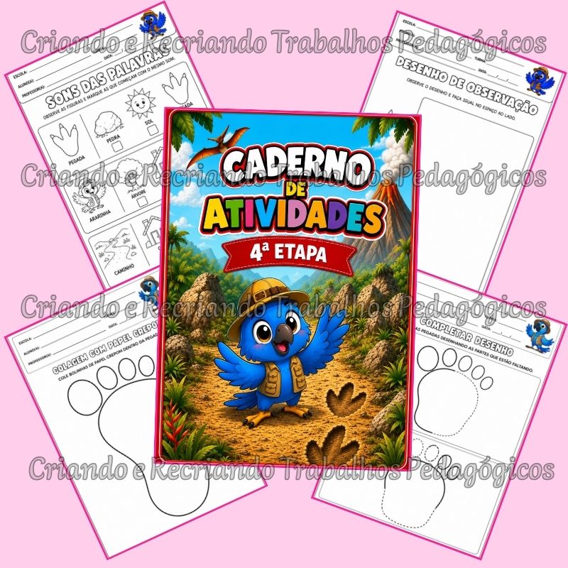 Caderno de Atividades – As Pegadas Misteriosas de Araraquara – 4ª Etapa Caderno de Atividades – As Pegadas Misteriosas de Araraquara – 4ª Etapa - Imagem 5