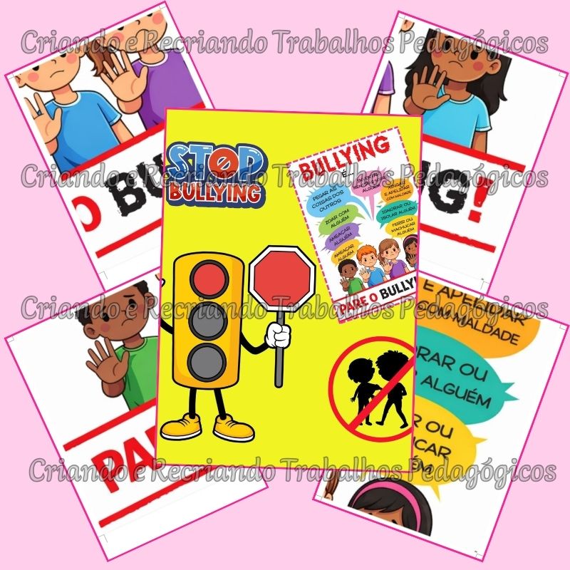 Cartaz Stop Bullying Cartaz Stop Bullying - Imagem 4