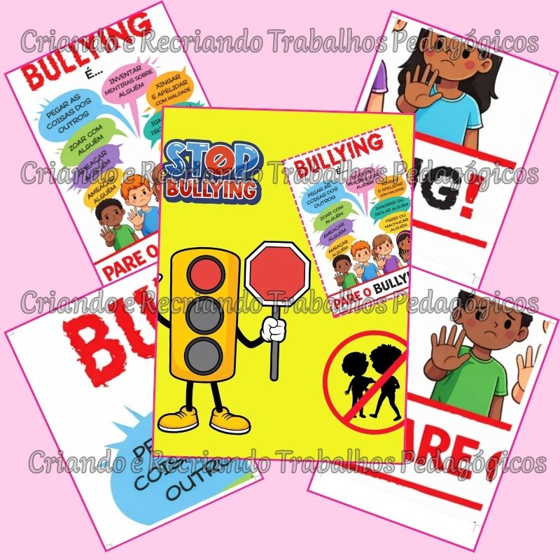 Cartaz Stop Bullying Cartaz Stop Bullying - Imagem 2