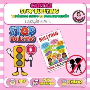 Cartaz Stop Bullying Cartaz Stop Bullying