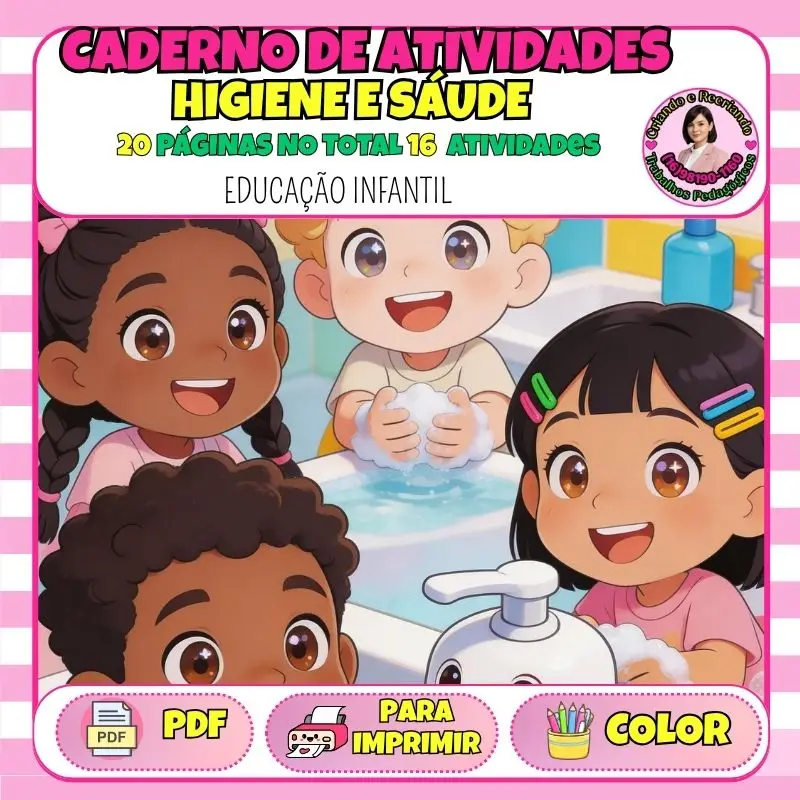 Caderno de Atividades Higiene e Saúde