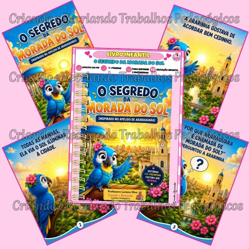 Livro Infantil - O Segredo da Morada do Sol Livro Infantil - O Segredo da Morada do Sol - Imagem 3