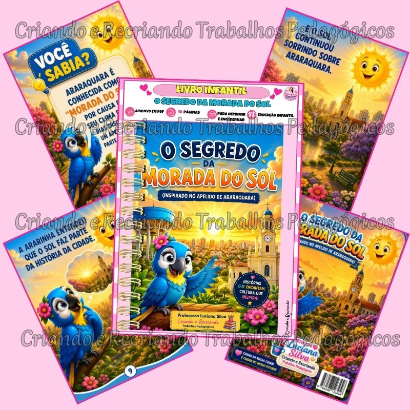 Livro Infantil - O Segredo da Morada do Sol Livro Infantil - O Segredo da Morada do Sol - Imagem 2