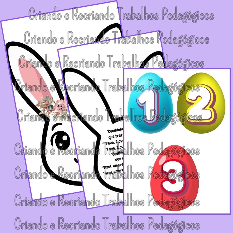 Lembrancinha – Luva Páscoa Musical Lembrancinha – Luva Páscoa Musical - Imagem 2