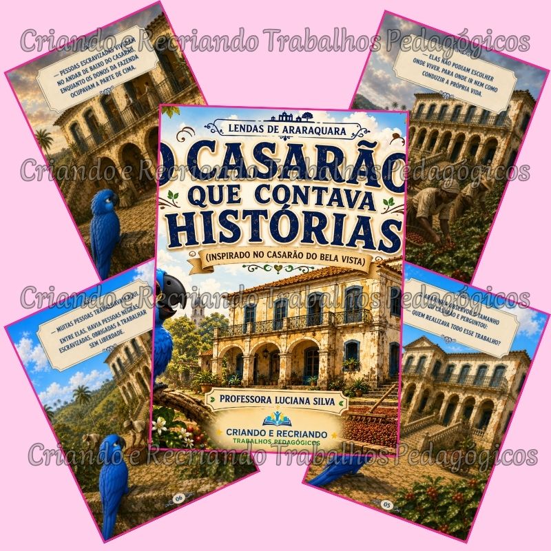 Livro Infantil - O Casarão que Contava Histórias Livro Infantil - O Casarão que Contava Histórias - Imagem 4