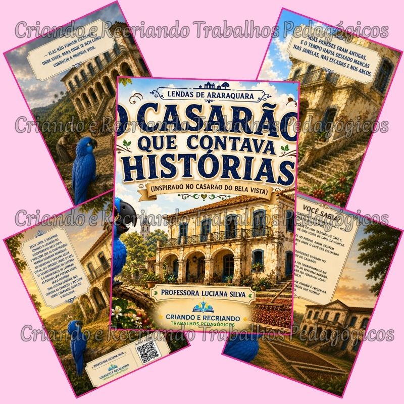 Livro Infantil - O Casarão que Contava Histórias Livro Infantil - O Casarão que Contava Histórias - Imagem 2