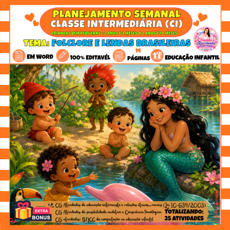Planejamento Classe Intermediária – Folclore e Lendas Brasileiras
