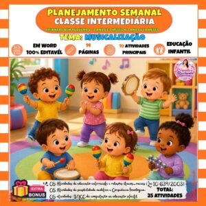 Planejamento Classe Intermediária – Musicalização Planejamento Classe Intermediária – Musicalização