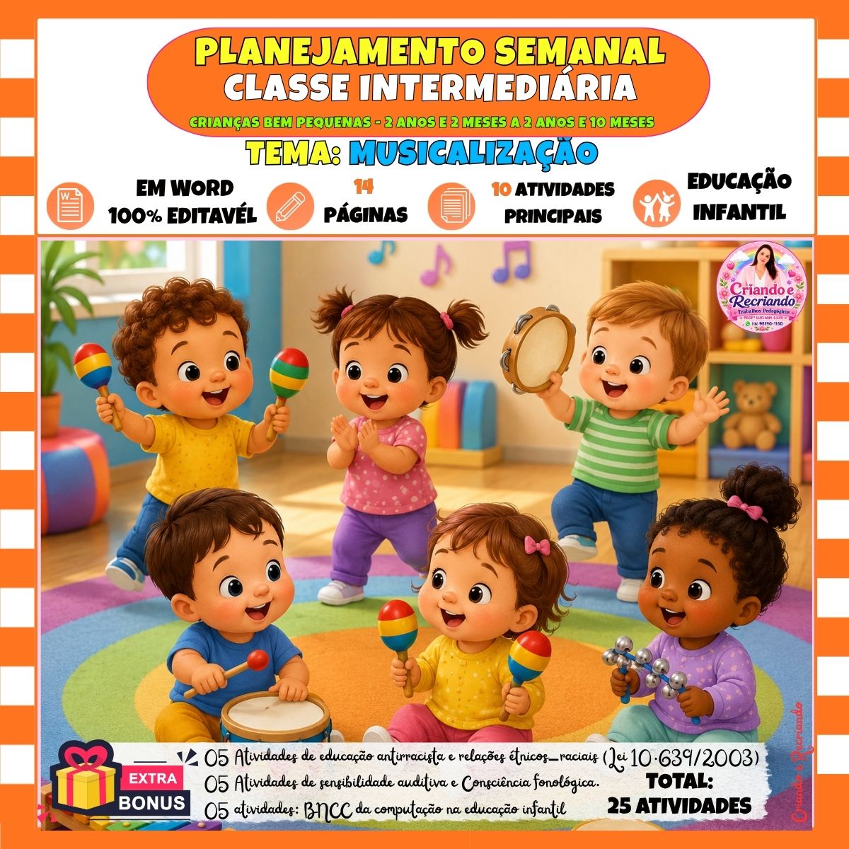 Planejamento Classe Intermediária – Musicalização Planejamento Classe Intermediária – Musicalização