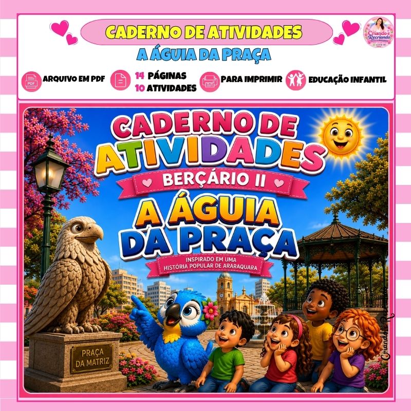 Caderno de Atividades Berçário II - A Águia da Praça