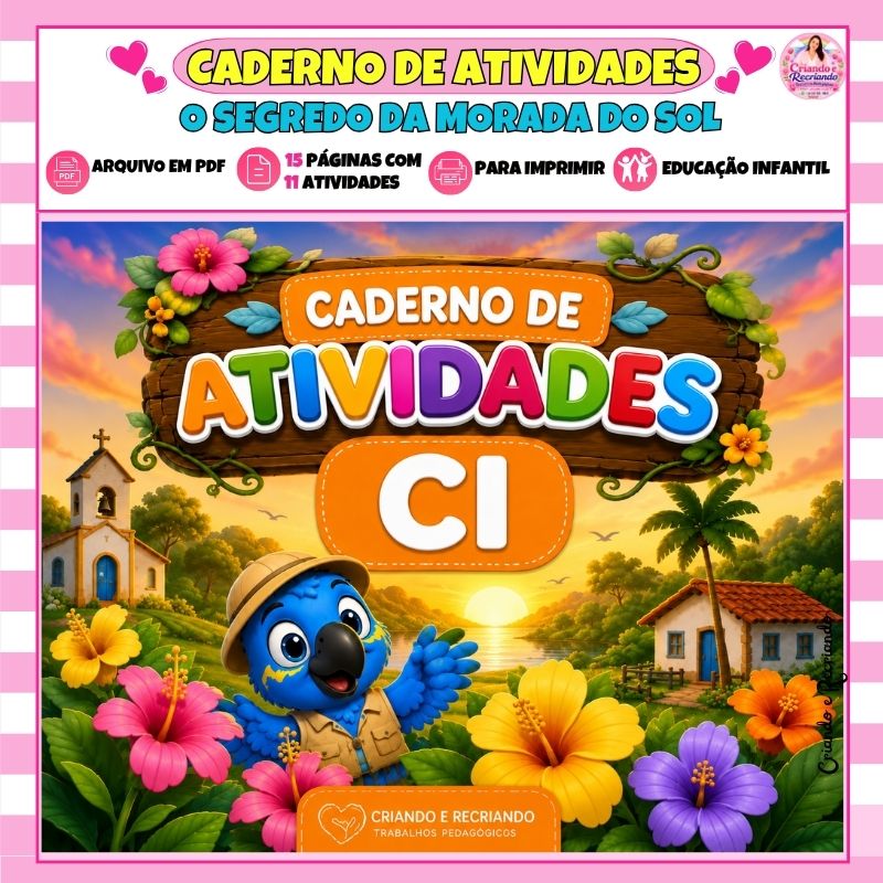 Caderno de Atividades Classe Intermediária - O Segredo da Morada do Sol