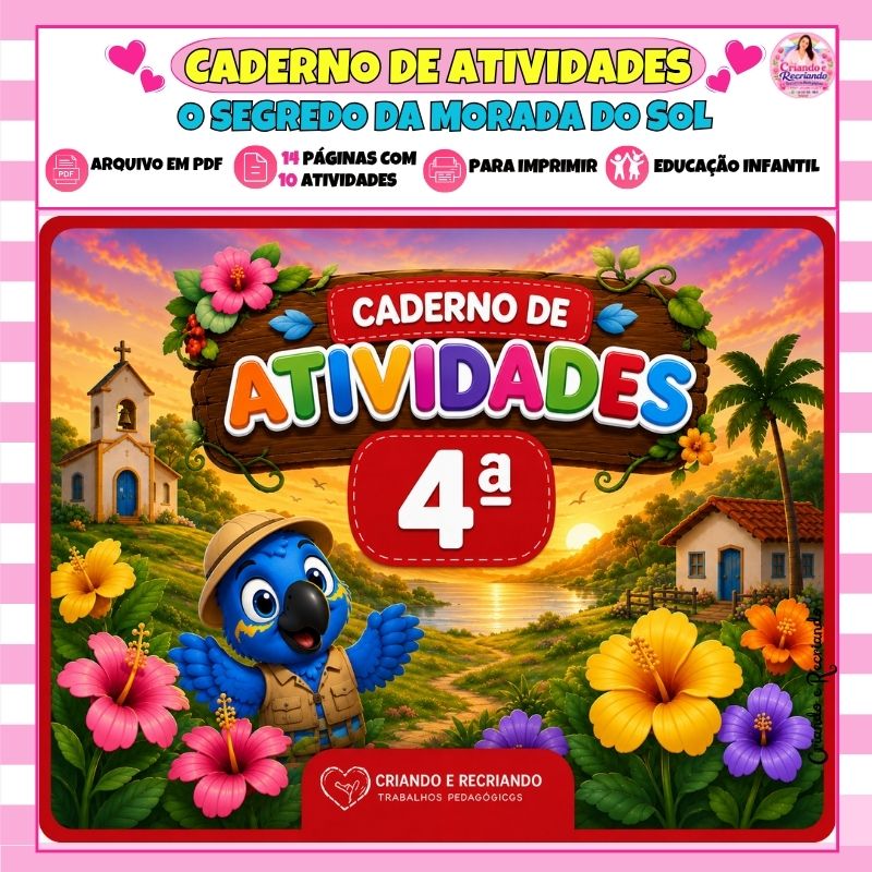 Caderno de Atividades 4ª Etapa - O Segredo da Morada do Sol